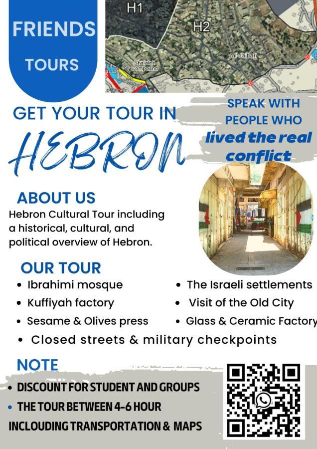 Friends Hostel.Area B Hebron Esterno foto